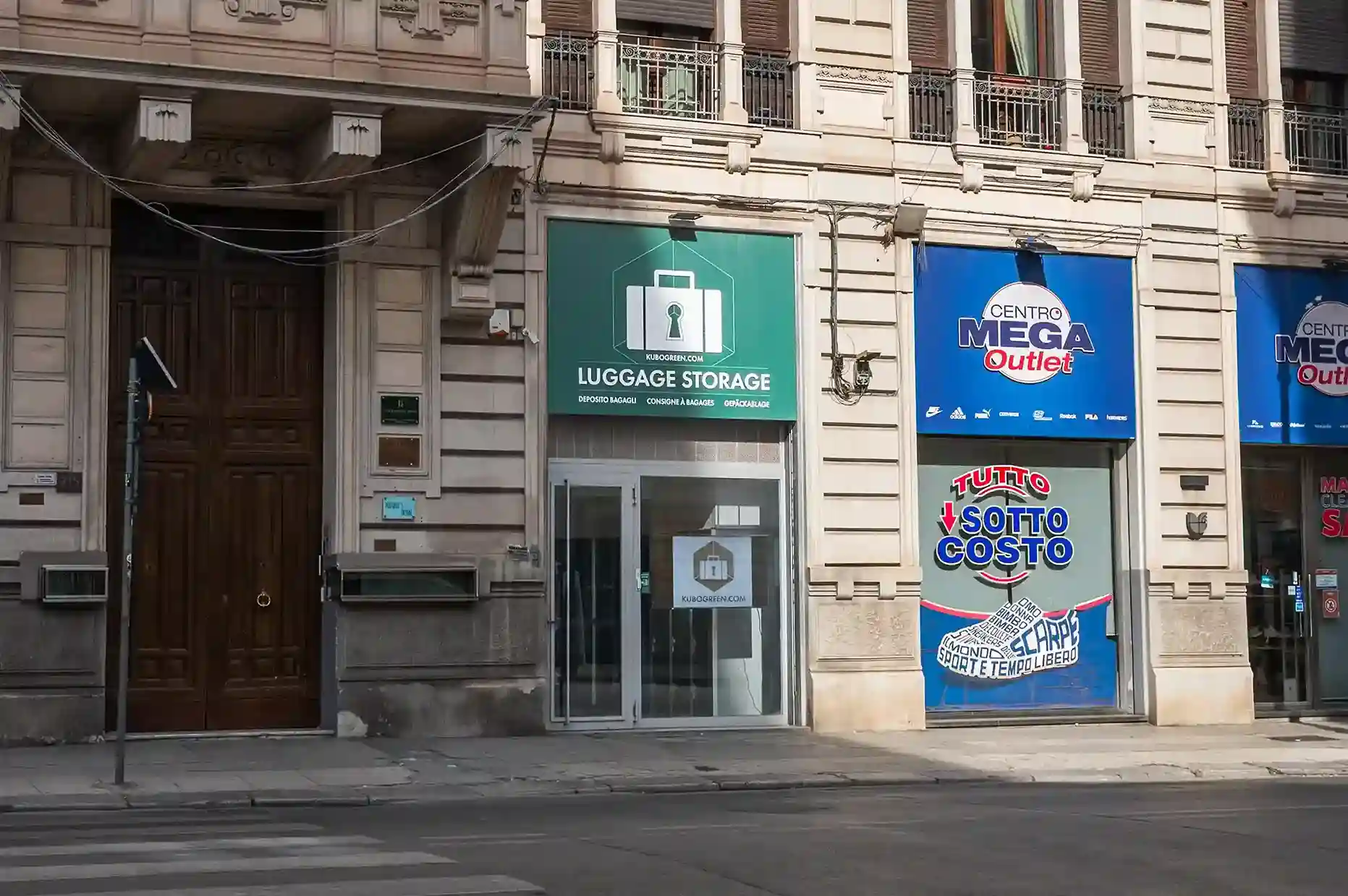 Ambiente pulito e igienizzato del deposito